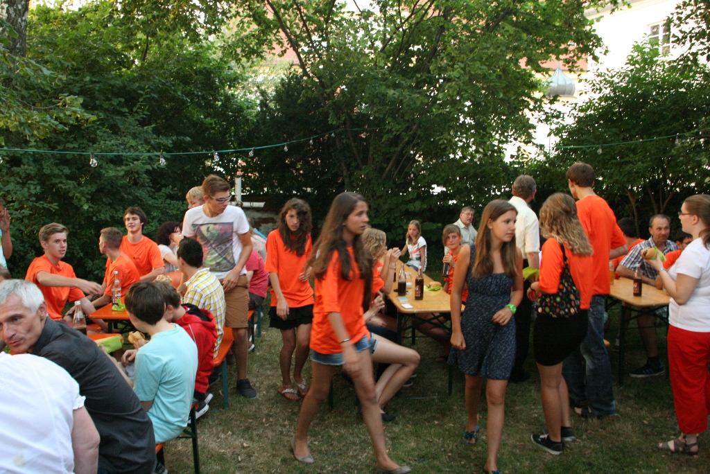 Grillen im Spitzgarten